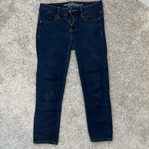 American Eagle cropped super stretch jegging